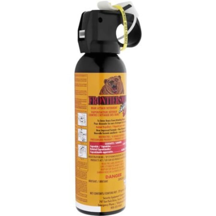Spray Sabre Autoaparare Frontiersman Anti-Urs 260 Grame Raza de actiune Mare