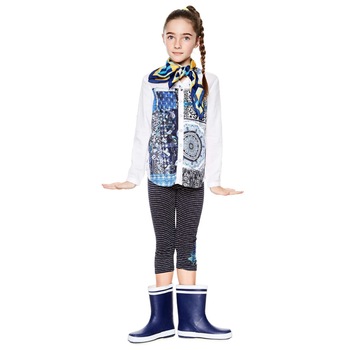 Camasa, fete, Desigual, cu imprimeu abstract, Kids Template, Marimea 7-8 ani Camasa, fete, Desigual, cu imprimeu abstract, Kids Template, Marimea 7-8 ani