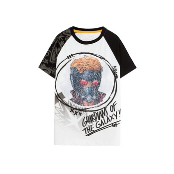 Tricou baieti, Desigual, cu paiete reversibile, Lord, Marimea 7-8 ani Tricou baieti, Desigual, cu paiete reversibile, Lord, Marimea 7-8 ani