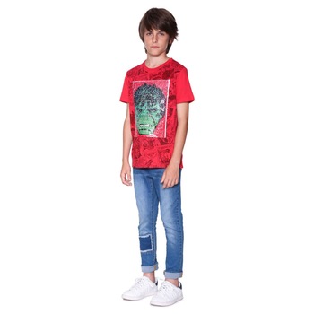 Tricou baieti, Desigual, cu paiete reversibile, Power, Marimea 11-12 ani Tricou baieti, Desigual, cu paiete reversibile, Power, Marimea 11-12 ani