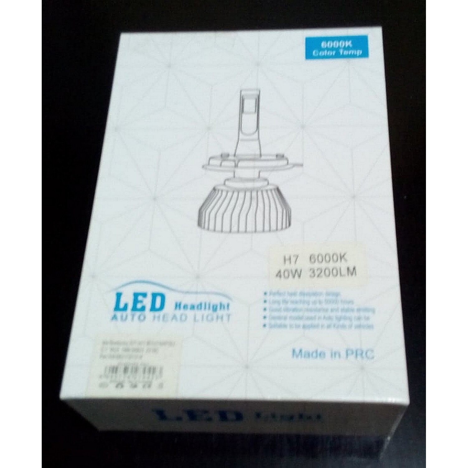 Philips Led H1 H3 H4 H7 H11 Ultinon Pro3101 12V/24V 6000K Bianco