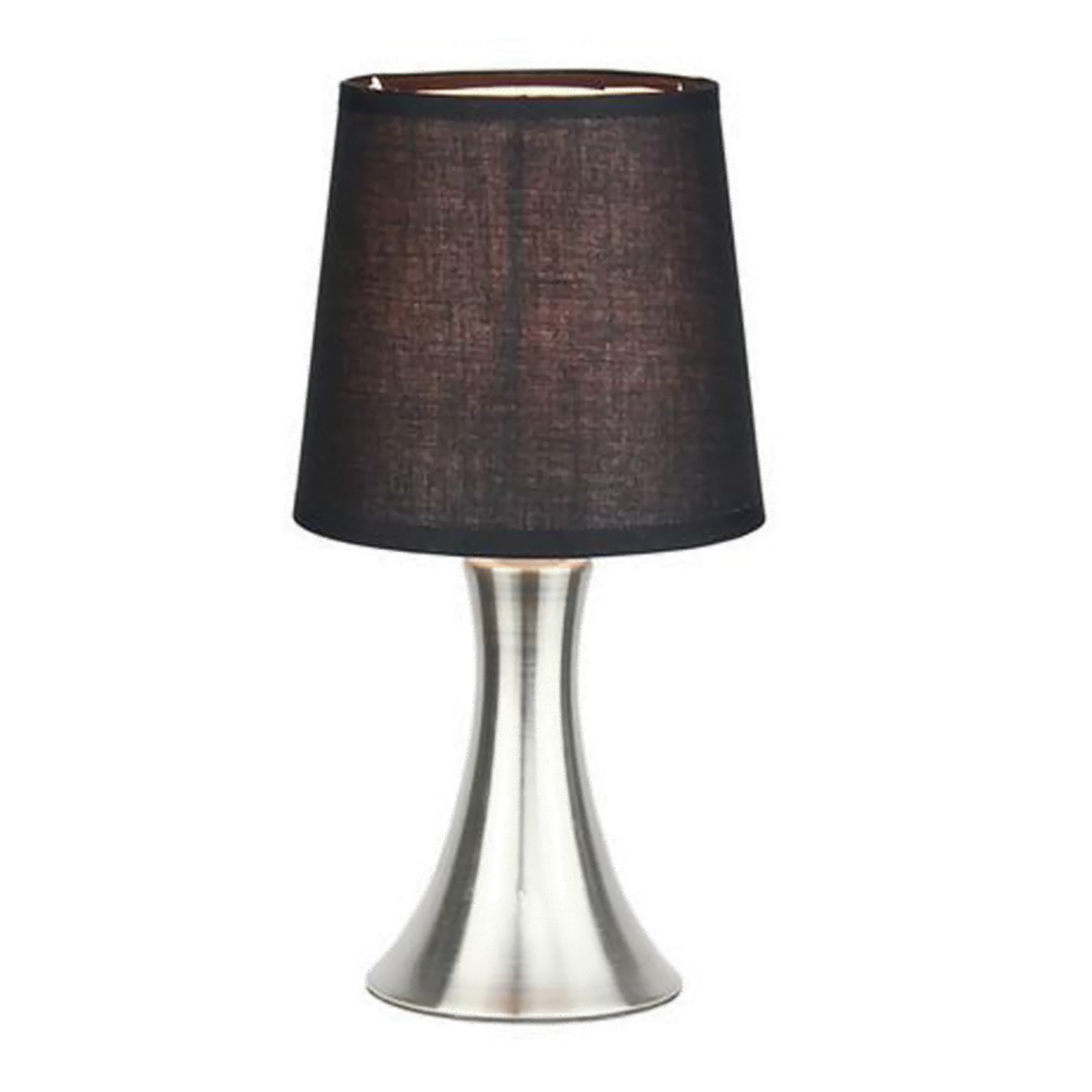 Veioza electrica, Victronic, 15.1 x 28.5 cm - E14 , max 40 W, Negru