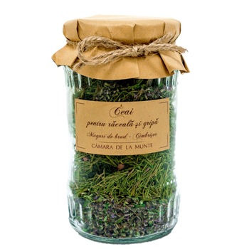 Ceai pentru raceala si gripa, Camara de la munte, 20 g Ceai pentru raceala si gripa, Camara de la munte, 20 g