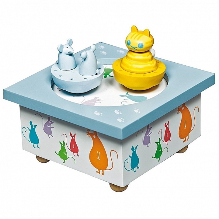 Macska mágneses zenedoboz