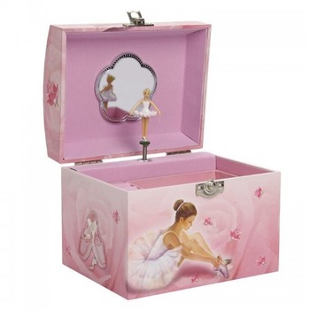 Cutie muzicala cu perle - Balerina, Trousselier, 17 cm Cutie muzicala cu perle - Balerina, Trousselier, 17 cm
