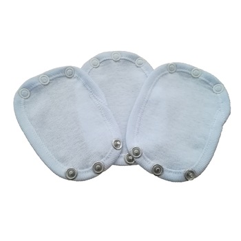 Set de 3 extensii body bebelusi, Odorasul Mamei, 11 cm, alb Set de 3 extensii body bebelusi, Odorasul Mamei, 11 cm, alb