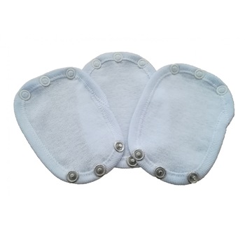 Set de 3 extensii body bebelusi, Odorasul Mamei, 15 cm, culoarea alb 15 cm Alb Set de 3 extensii body bebelusi, Odorasul Mamei, 15 cm, culoarea alb 15 cm Alb