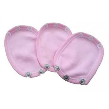 Set de 3 extensii body bebelusi, Odorasul Mamei, 15 cm, culoarea roz Set de 3 extensii body bebelusi, Odorasul Mamei, 15 cm, culoarea roz