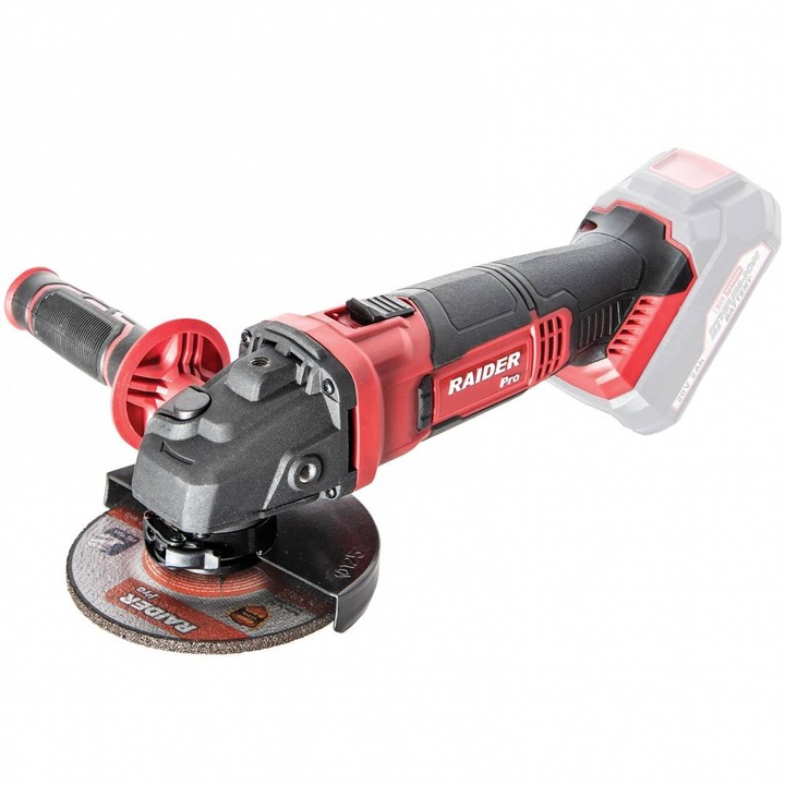 Polizor unghiular 20V Ø125mm 10 000min-1 RDP-SAG20, fara acumulator, Raider 030136
