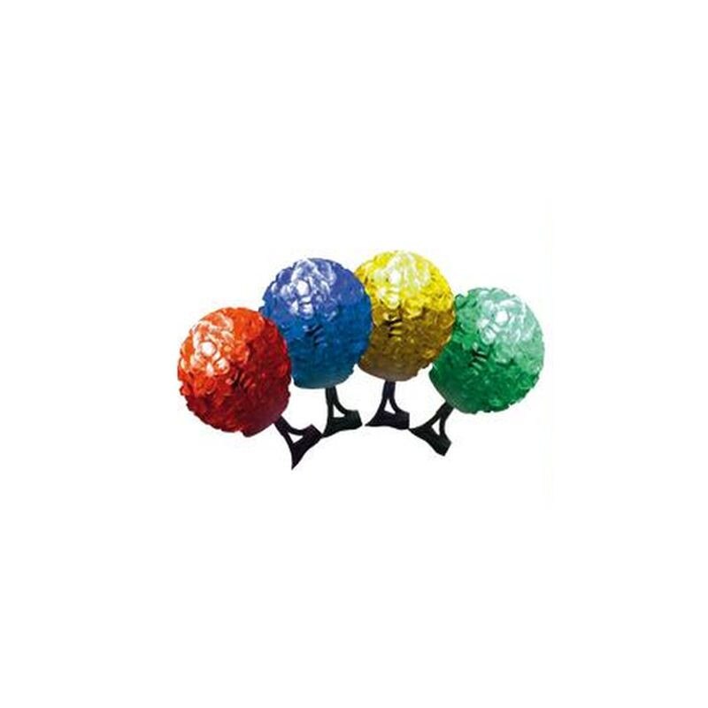 Ghirlanda 40 LED-uri colorate, decor glob, 8 programe, 6 m, de interior
