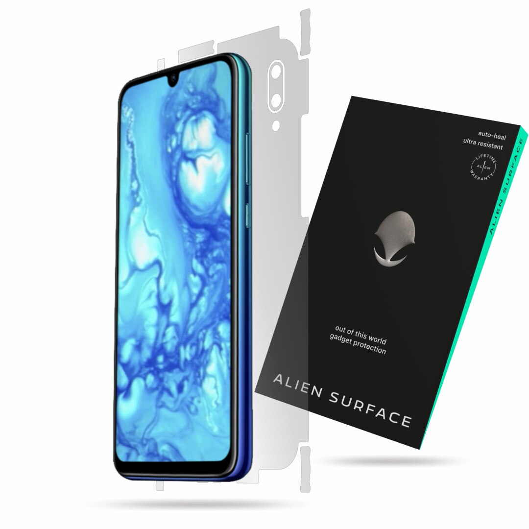 Folie Alien Surface, Huawei P Smart (2019), protectie spate, laterale