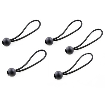 Set 5 benzi elastice cu bila universale Massa Bungee Ball, Negru Set 5 benzi elastice cu bila universale Massa Bungee Ball, Negru