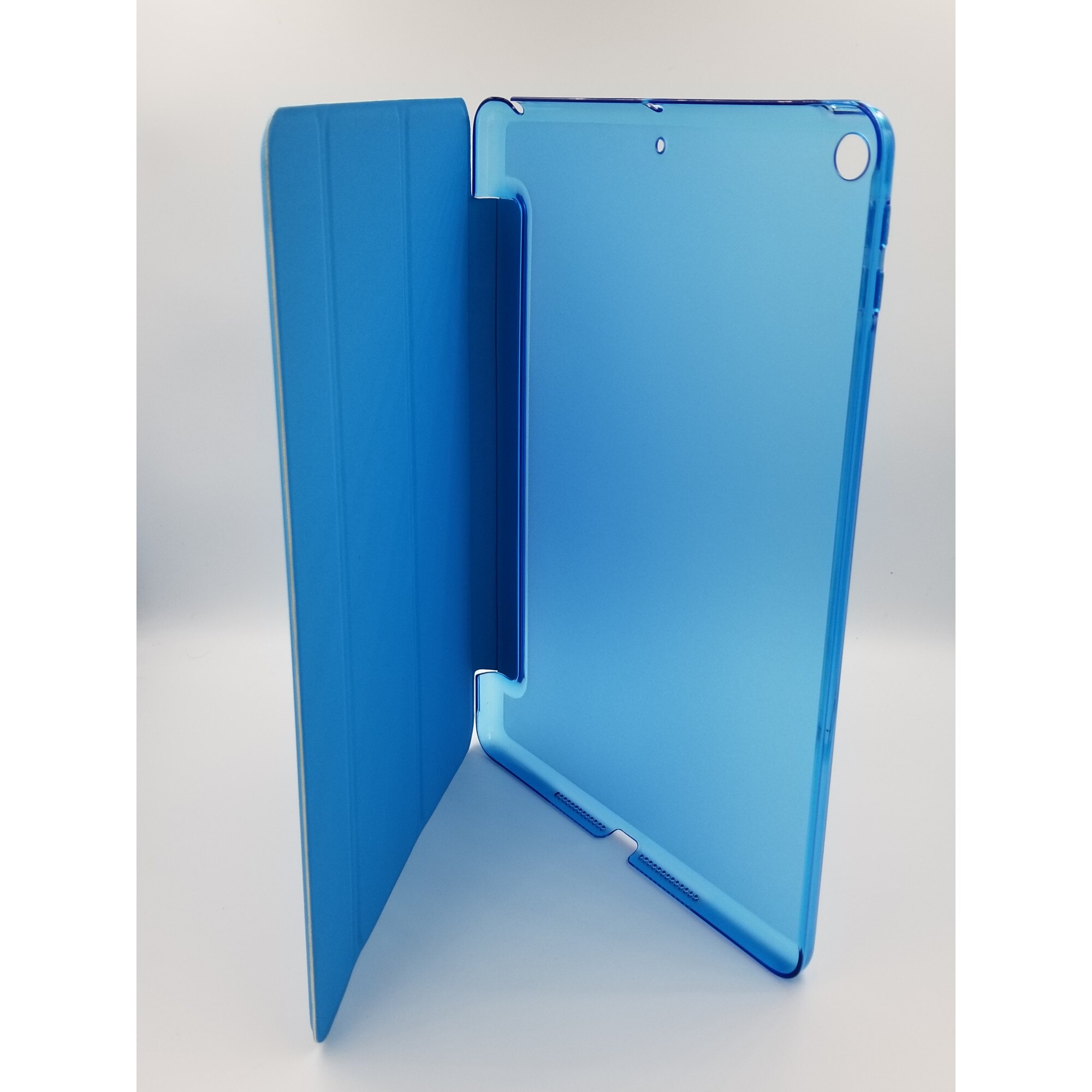 Husa Smart Cover Ipad 9.7" 2017-2018, inchidere magnetica, functie wake-sleep, Albastru