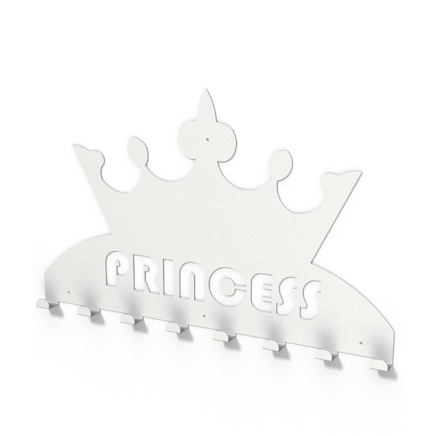 Cuier metalic PRINCESS -model 4192 alb