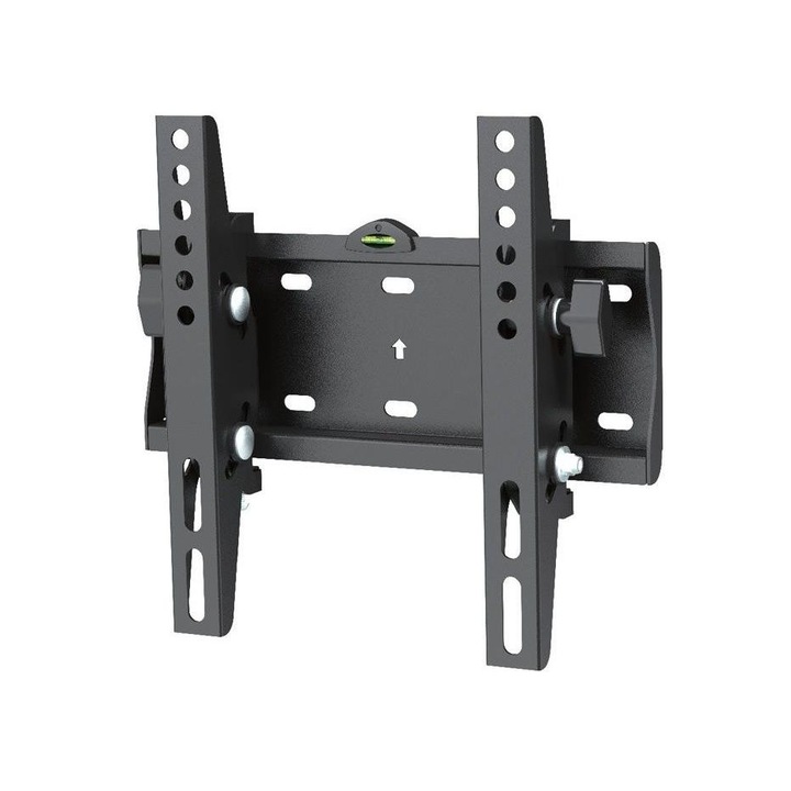 Suport Perete Maclean MC-667, 23" - 42", 25 Kg. Negru