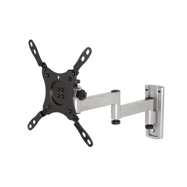 Стойка за стена Maclean MC-675, 13"-42", 20 кг, Сребриста