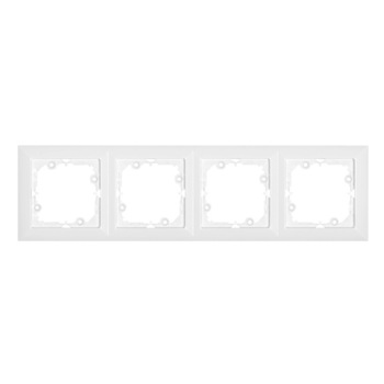 Rama, iMK®, 4 posturi, alb, 330x90x4 mm Rama, iMK®, 4 posturi, alb, 330x90x4 mm