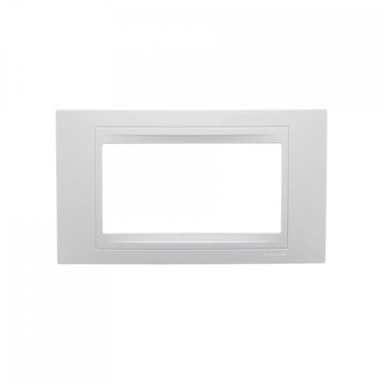 Rama, Schneider Electric, 4 module, alba, 80x139x14 mm Rama, Schneider Electric, 4 module, alba, 80x139x14 mm