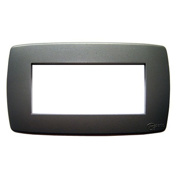 Rama Esperia, 4 module, gri sablat, 242x92x12 mm Rama Esperia, 4 module, gri sablat, 242x92x12 mm