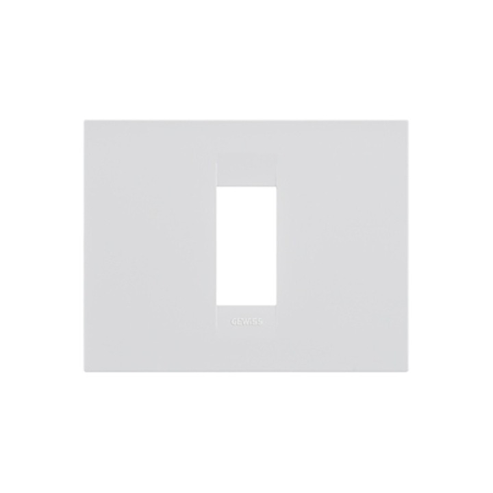 Rama Gewiss, 1 modul, alb