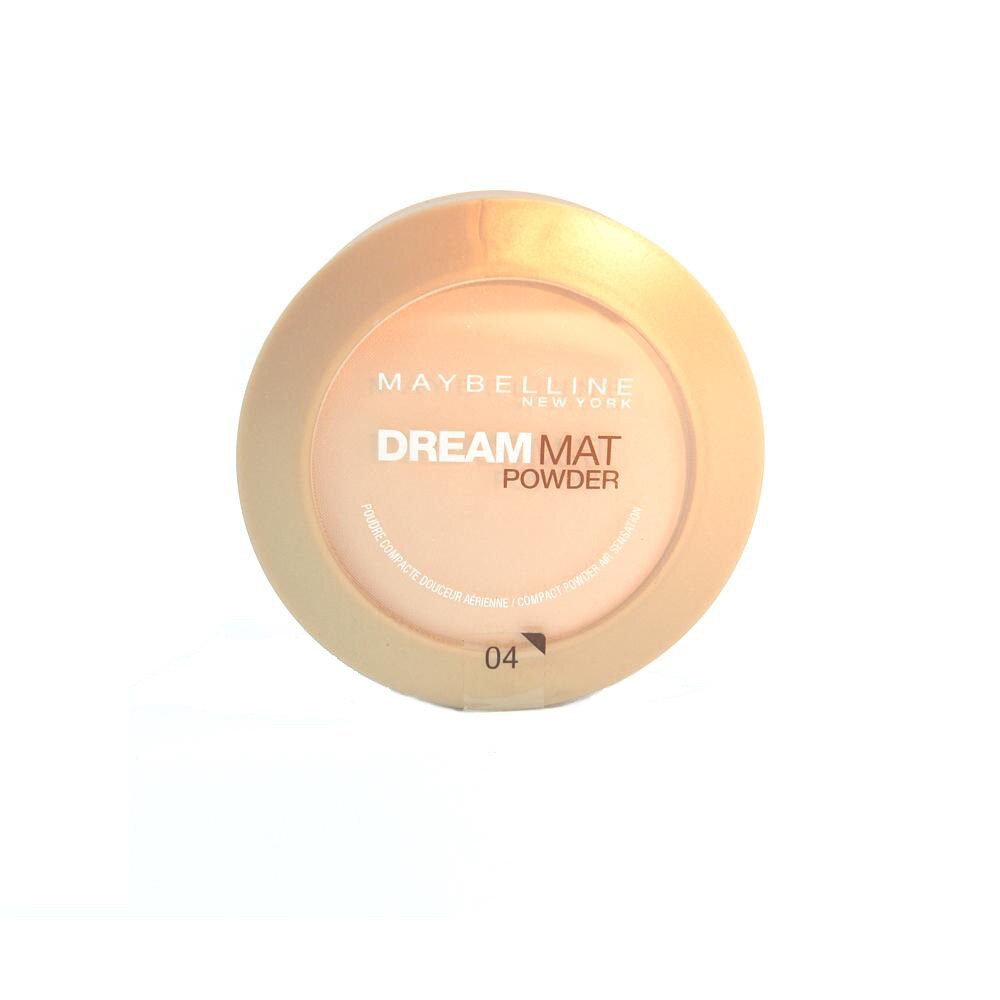 Pudra ce ofera un aspect natural mat Maybelline Dream Matte, Vanilla Rose,04, Nuanta deschisa