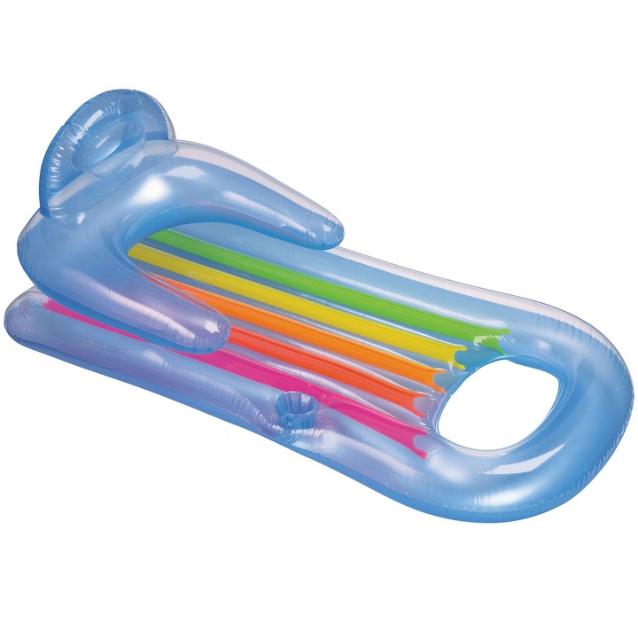 Надуваем дюшек Intex King Kool™ Lounges c2, 1.6 м x 85 см
