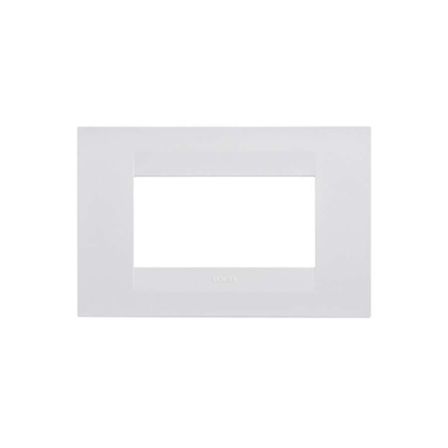 Rama Gewiss, moderna cu 4 module, alb