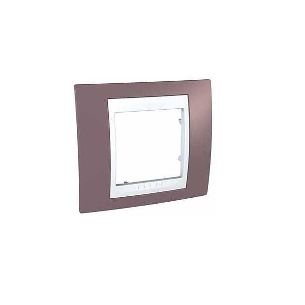 Rama Schneider Electric, 1 post, alb/mov