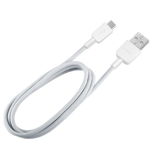 Cablu de date/incarcare rapid 2A Original HUAWEI C02450768A Micro USB alb