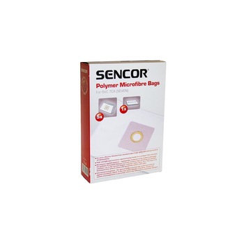 Set Sencor 5 saci microfibra + 1 filtru 639552 pentru aspiratoarele Sencor SVC 7CA Set Sencor 5 saci microfibra + 1 filtru 639552 pentru aspiratoarele Sencor SVC 7CA