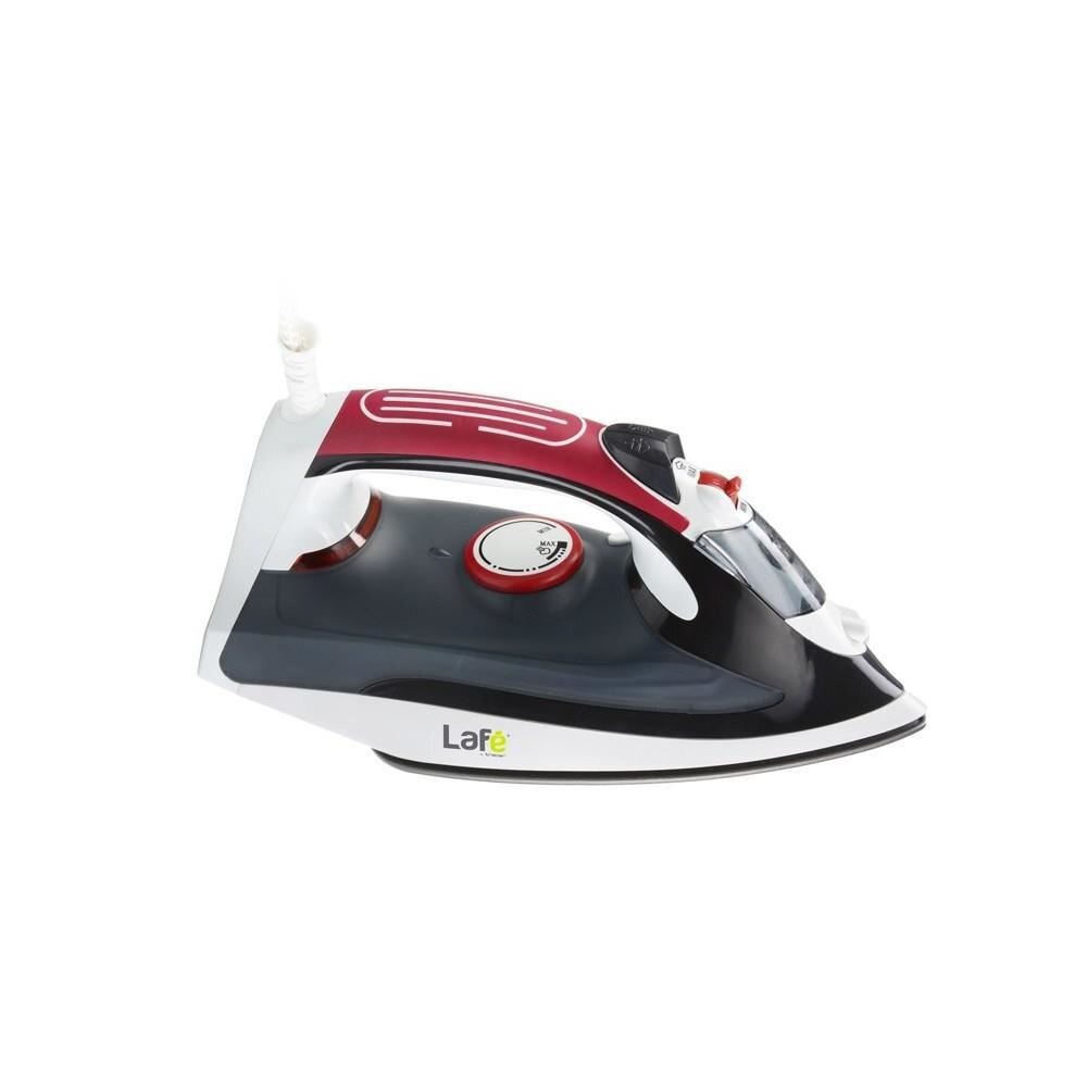 Fier de calcat Lafe LAF02b, 2200 W, Ceramica, Negru/Rosu