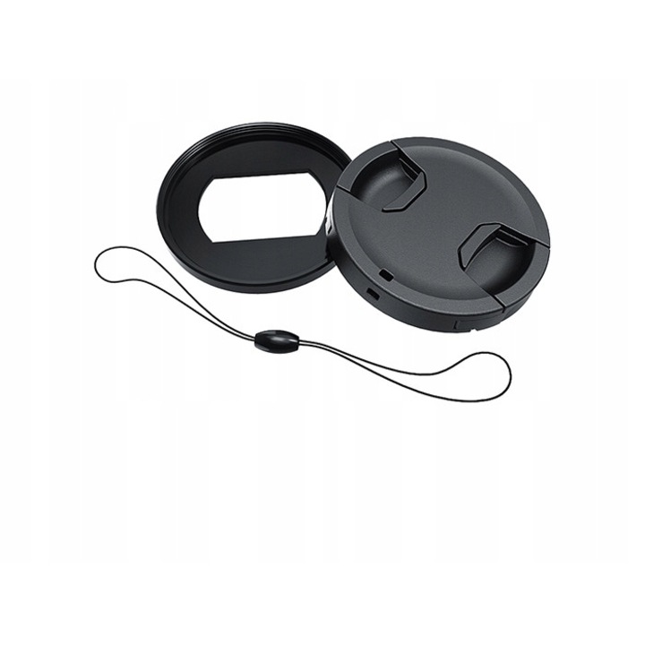 Adaptor filtru si capac pentru Sony Rx100 Vi, JJC, Negru