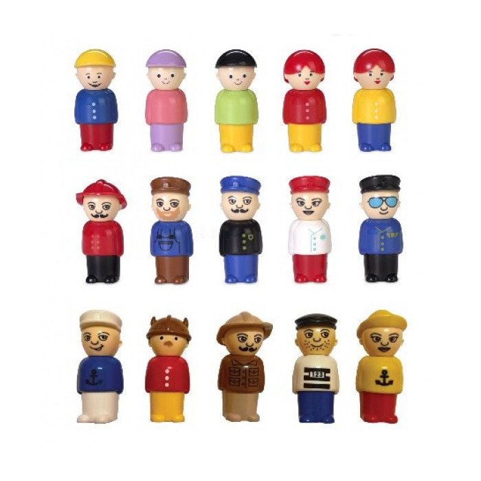 Set jucarie de copii, VikingToys, 1200-M20, Multicolor, 15 modele set