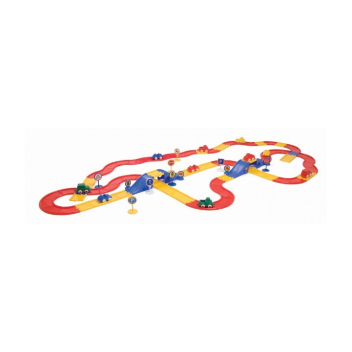 Pista pentru masina VikingToys Maxi 45510, Multicolor, 100 piese