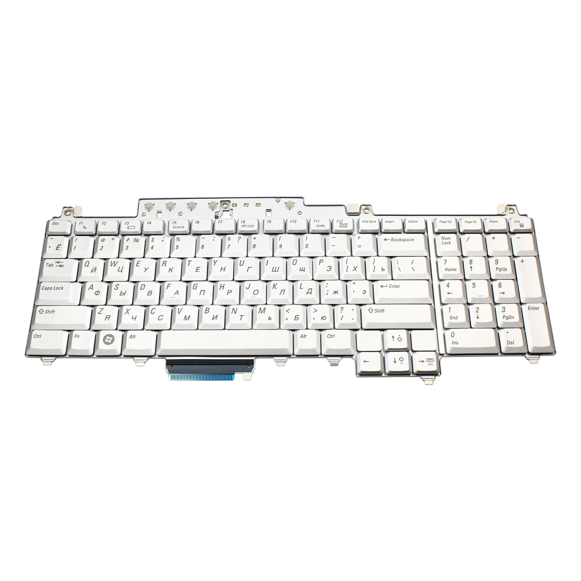 Tastatura laptop Dell Vostro 1700, 1721, layout rusesc, cu iluminare