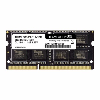 Memorie RAM 8 GB sodimm ddr3L, 1600 Mhz, TeamGroup original, pentru laptop Memorie RAM 8 GB sodimm ddr3L, 1600 Mhz, TeamGroup original, pentru laptop