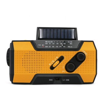 Radio camping portabil , lampa LED, pentru calamitati naturale, cutremure, furtuni, cu dinam, incarcare solara si priza, powerbank 2000 mah, lanterna, survival kit - portocaliu Radio camping portabil , lampa LED, pentru calamitati naturale, cutremure, furtuni, cu dinam, incarcare solara si priza, powerbank 2000 mah, lanterna, survival kit - portocaliu