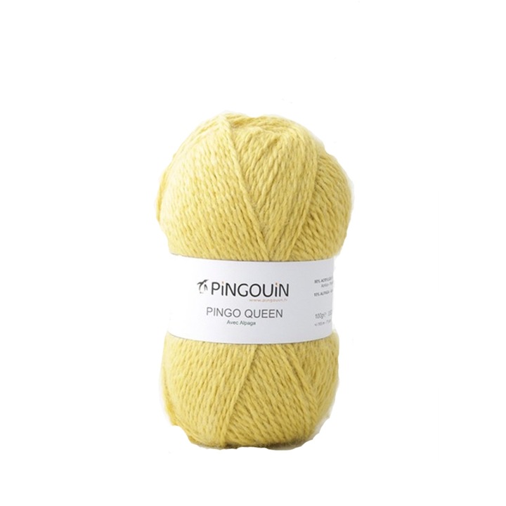 Pingo Queen 0005 Moutarde fonal, hossza 170 méter