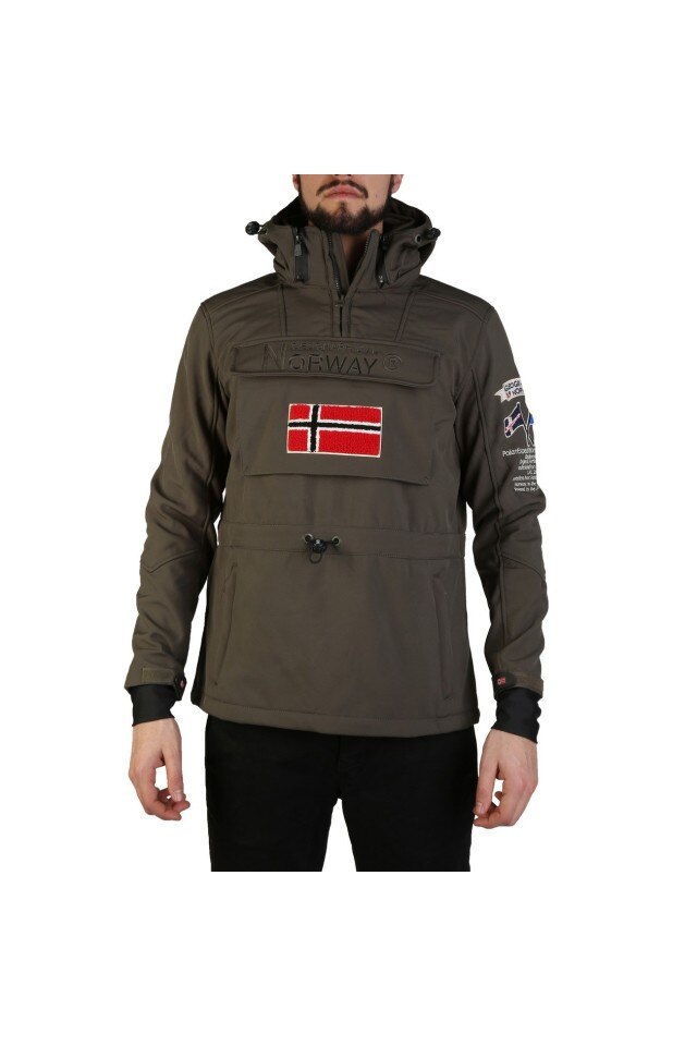 Geaca barbati model Target Geographical Norway, Verde