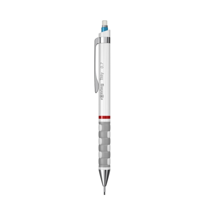 Creion mecanic Rotring Tikky III 0,7 mm Alb