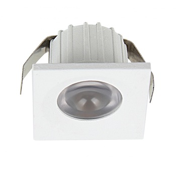 Spot LED Patrat pentru Mobila, 35x35mm, 3W, 6000K, lumina rece Spot LED Patrat pentru Mobila, 35x35mm, 3W, 6000K, lumina rece