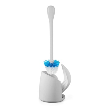 Perie pentru toaleta cu suport, 44.5 cm - OXO Perie pentru toaleta cu suport, 44.5 cm - OXO