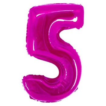 Balon iMK®, Cifra 5, Efect unic , 47 x 31cm Balon iMK®, Cifra 5, Efect unic , 47 x 31cm