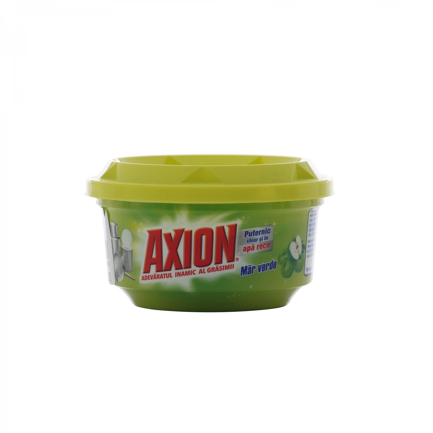 Detergent pasta pentru vase Axion, aroma mar verde, 225 g, AN