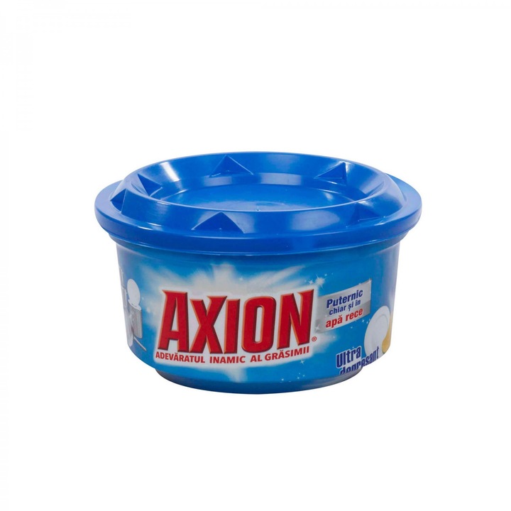 Axion Mosogatószer, Rendkívül zsírtalanító, Citrusos aroma, 400 g, AN