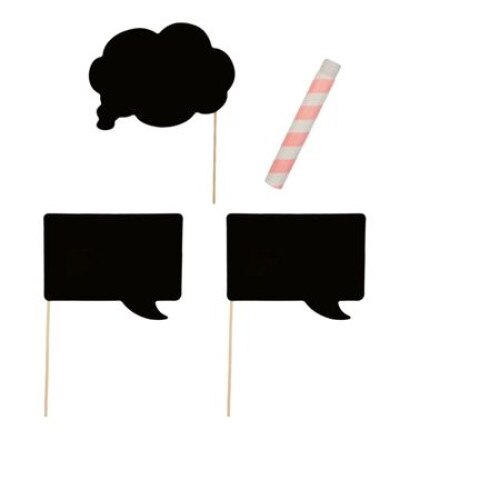 Set 3 props-uri foto iMK® pentru petrecere , Cu Mesaj , Rezistente