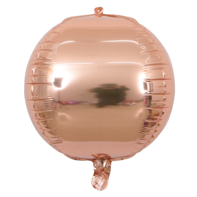 Balon Folie Glob, Rose-Gold, 55 cm