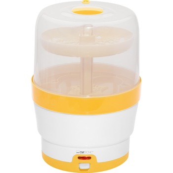 Sterilizator electric pentru biberoane si accesorii, Clatronic BFS 3616, 6 sticle, 500 W, fara aditivi chimici Sterilizator electric pentru biberoane si accesorii, Clatronic BFS 3616, 6 sticle, 500 W, fara aditivi chimici