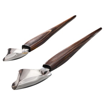 Set 2 linguri pana pentru decor farfurie Bohminox Set 2 linguri pana pentru decor farfurie Bohminox