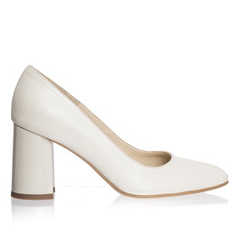 Pantofi dama din piele naturala - Bej - R11 B Pantofi dama din piele naturala - Bej - R11 B